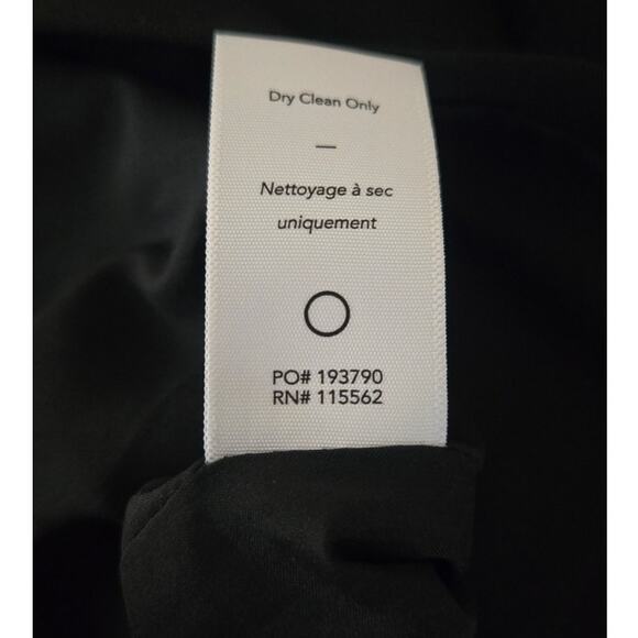 NEW Likely Black Bonnie Faux Pearl Collar Dress Size 8 - Picture 6 of 13